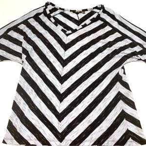 Gray & Black Women’s Top